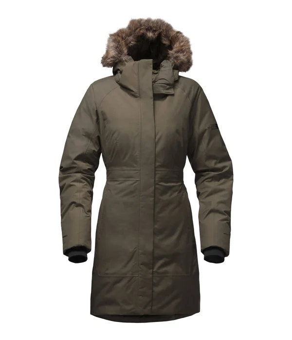 The North Face Women's Arctic Parka II, New Taupe Green, S