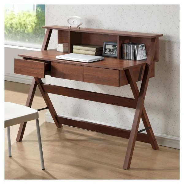Baxton Studio Crossroads II Writing Desk