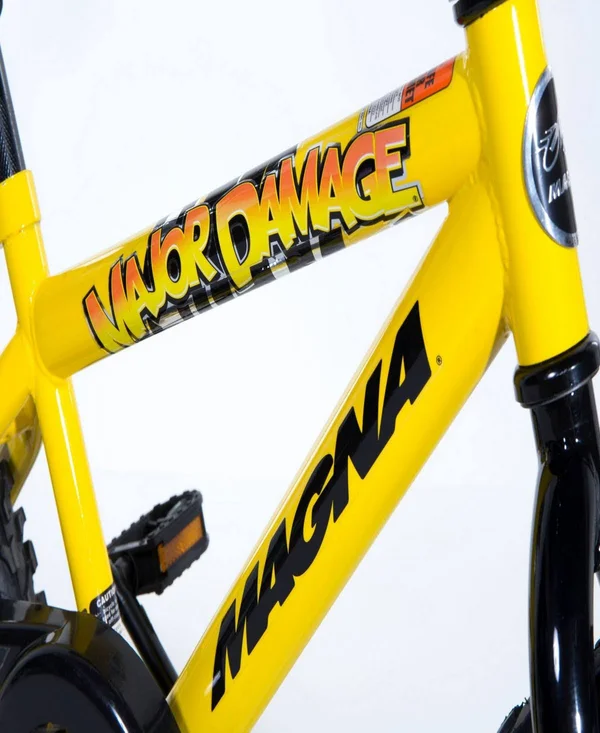 Magna 16-in Major Damage Bike - Boys (Black/Yellow)