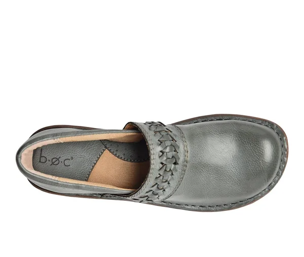 B.O.C. Women's Peggy Comfort Clog - Blue Polyurethane