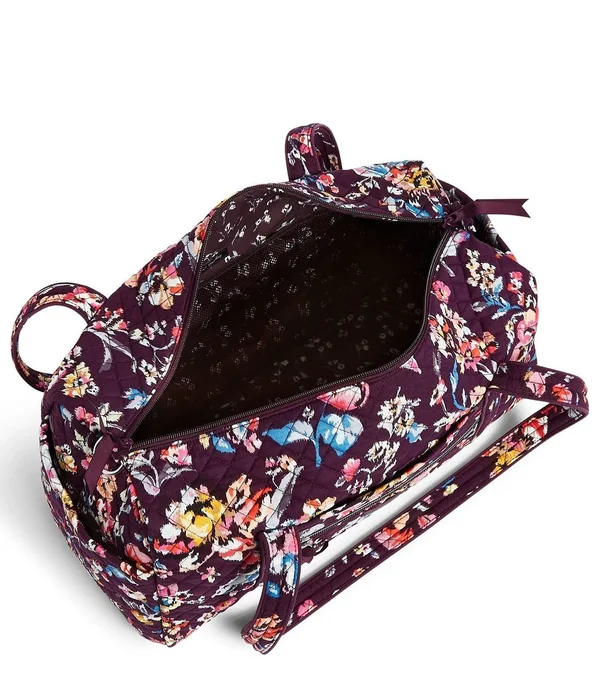 Vera Bradley Iconic Small Travel Duffel - Cloud Vine