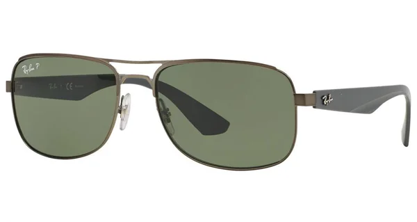 Authentic Ray-ban 3524 - 029/9a Sunglasses Matte Gunmetal - Polarized
