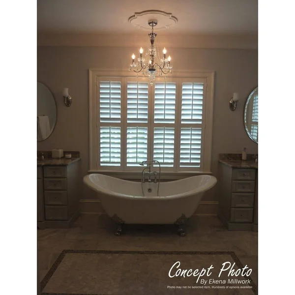 13x22OD x 7 1/2x22ID x 3/4x22P Bradford Classic Ceiling Medallion (Fits Canopies Up to 8 5/8x22), Hand-Painted Pot of Cream