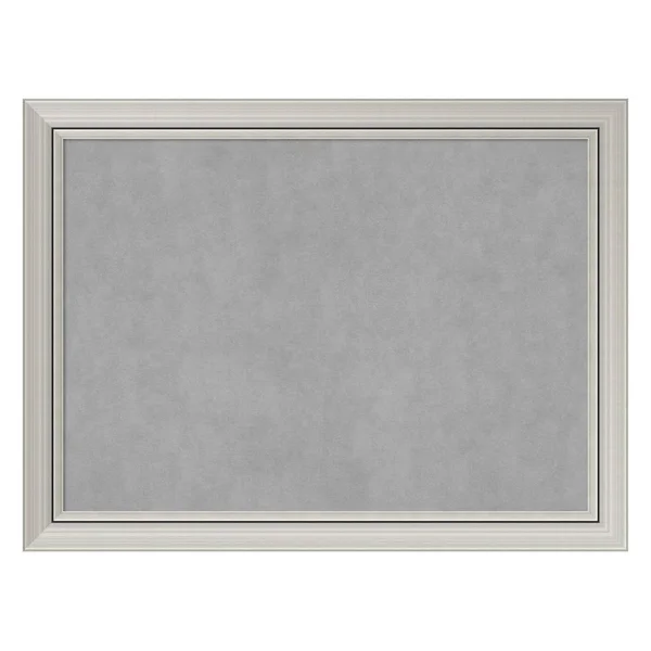 Amanti Art DSWROMMB3224 Romano 32 inch x 24 inch Framed Magnetic Board, Silver
