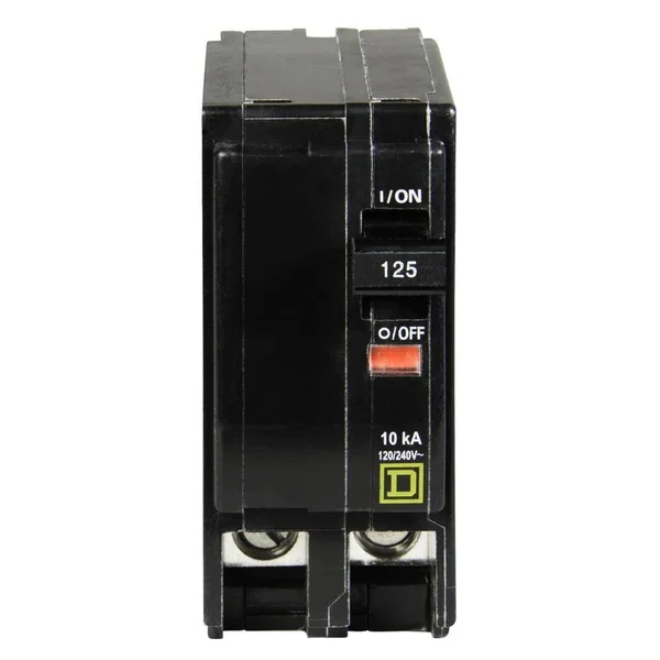 Square D QO 125 Amp 2-Pole Circuit Breaker Qo2125cp