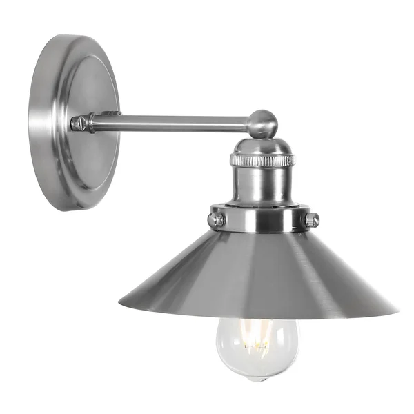July Metal Shade Sconce - Nickel by Jonathan Y - 1 Bulb