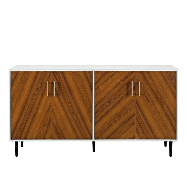 Manor Park 58 in. Modern Bookmatch Buffet