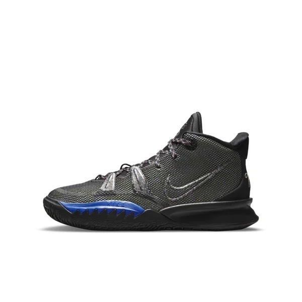 Nike Kyrie 7 - Boys& Grade School Basketball Shoes - Black/Lime Ice/Orange - Size 6.5