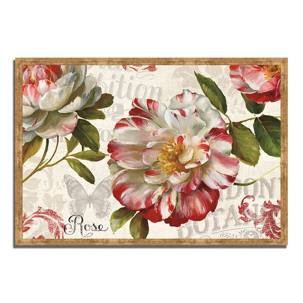 Spring Flair I by Lisa Audit, 38x22 x 26x22 Framed Painting Print, Ready