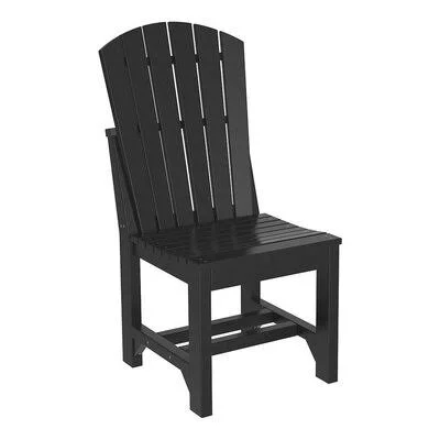 Checketts Adirondack Bar Height Patio Dining Chair Ebern Designs Frame Color: Black