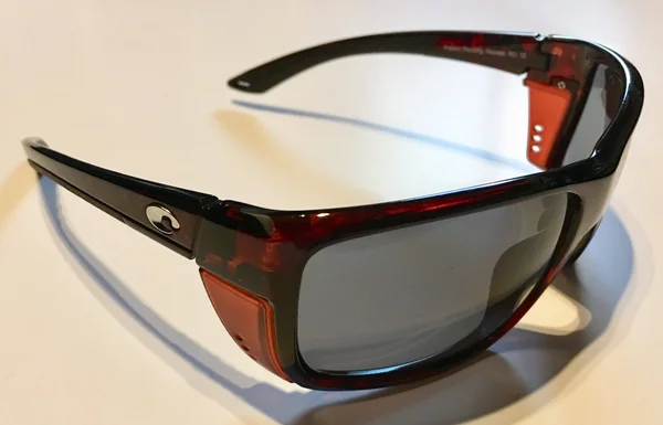 Costa Rooster Sunglasses Blackout, Silver Mirror - 580P