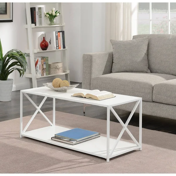 Convenience Concepts Tucson Coffee Table - White