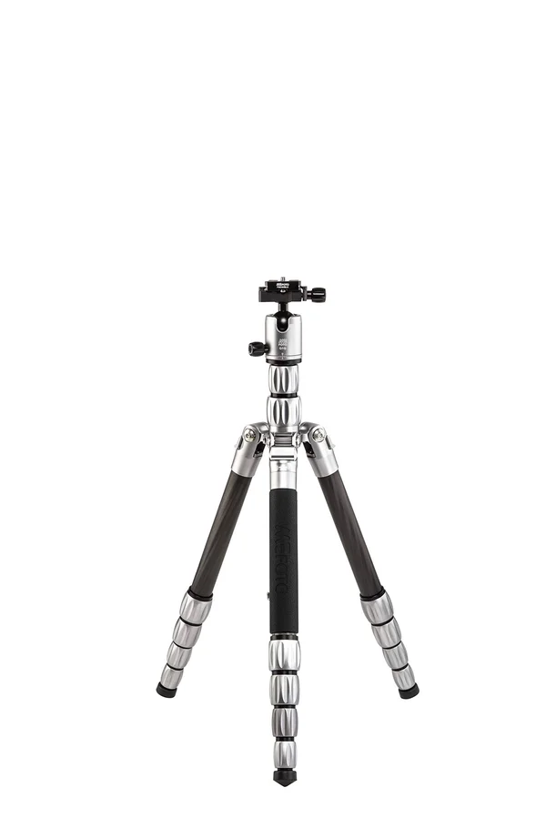 MeFOTO Roadtrip S Carbon Fiber Travel Tripod/Monopod - Titanium RTSCTTN