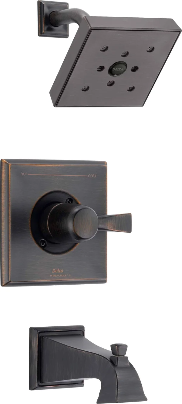 Delta T14451-RBH2O Dryden Monitor 14 Series Tub and Shower Trim - Venetian Bronze