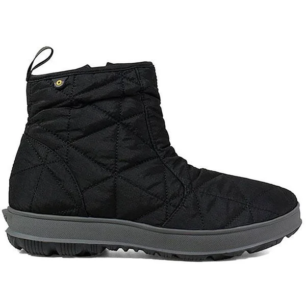 Women's Bogs Snowday Low in Black SKU: 72239-001 Black - M, 6