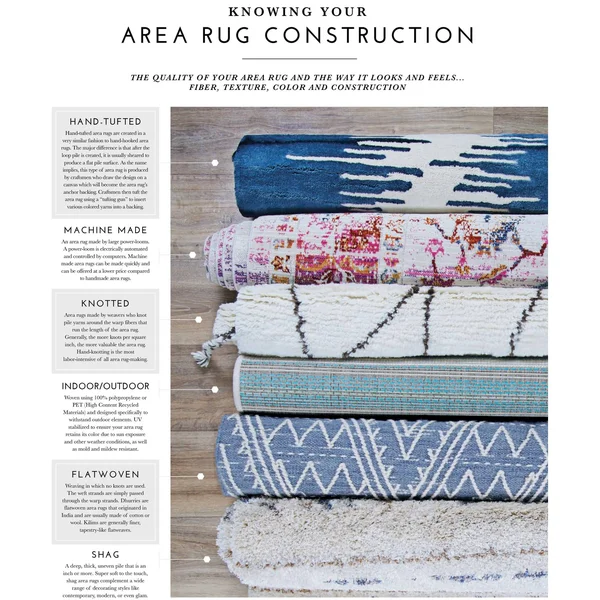Larache Interlace Area Rug - 9&10x22 x 13&2x22 - Gray-Ivory