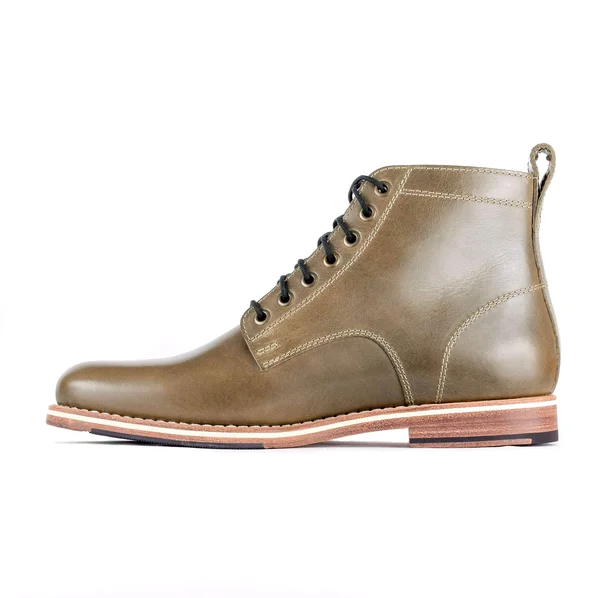 Helm The Zind Boots in Olive - Men's Size 9/EE, Babbo Leather