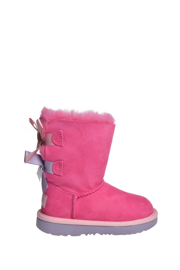 Ugg Bailey Bow II Toddler Pink Azalea, Icelandic Blue
