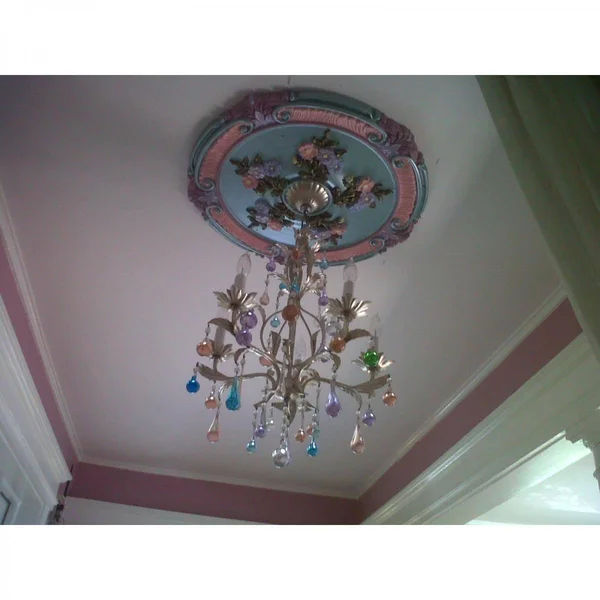 Ekena Millwork Attica with Rose Ceiling Medallion - ShopLadder