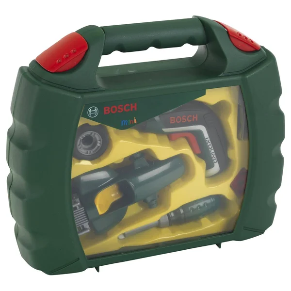 Theo Klein Bosch Mini Grand Prix Case with Ixolino II Toy Set