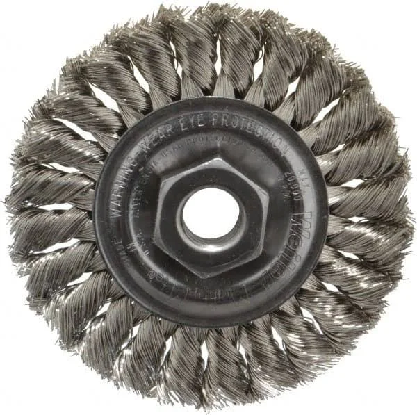 Weiler 4 inch Brush Diameter x 1/2 inch Face Width x 5/8-11 Threa