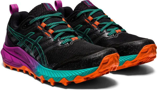 Asics Gel Trabuco 9 Womens Trail Running Shoes - Black-6.5
