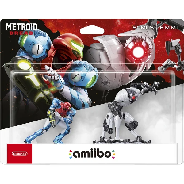 Amiibo Doppelpack Samus und E.M.M.I.-Spielfigur Hardware/Electronic