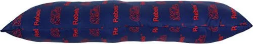 College Covers Body Pillow; Mississippi Rebels