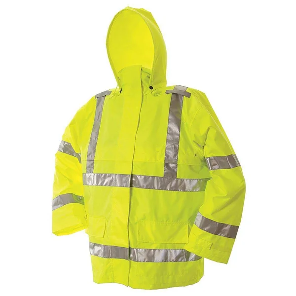 Viking Hi-Viz Safety Jacket 4XL D6323jg-xxxxl, Men's, Green