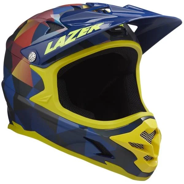Lazer Phoenix+ Helmet 2021 Blue/Yellow L(58-60)