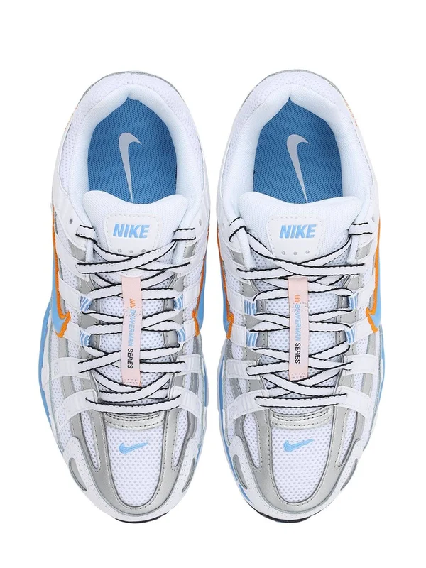 Nike Wmns P-6000 (White, Blue)