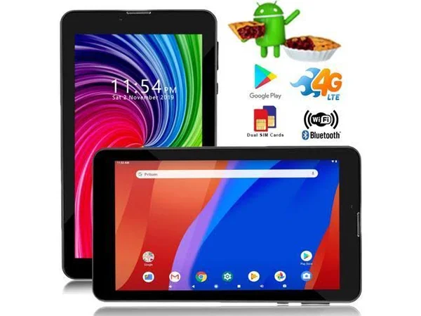 Indigi 2-in-1 7inch Android 4.4 (3G Factory Unlocked) 2-in-1 Smartphone + TabletPC ATu0026T/T-Mobile (Black)