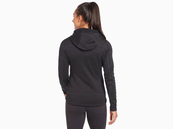 Kuhl W's Dynawool Skuba Hoody, Raven, M