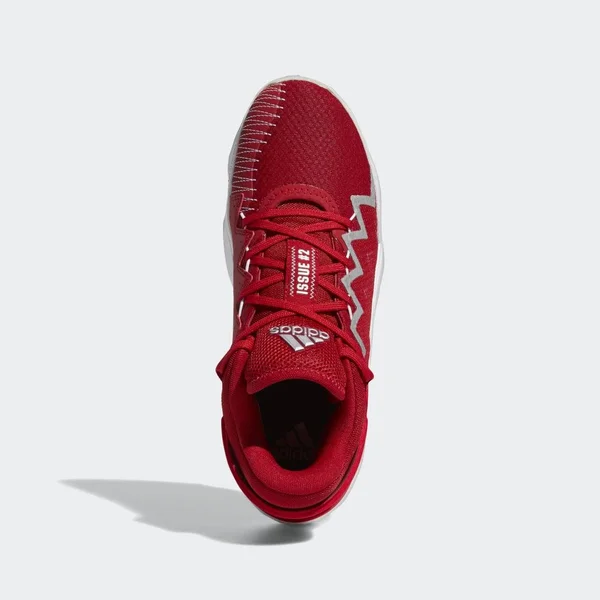 Adidas D.O.N. Issue 2 Basketball Shoe Red/White