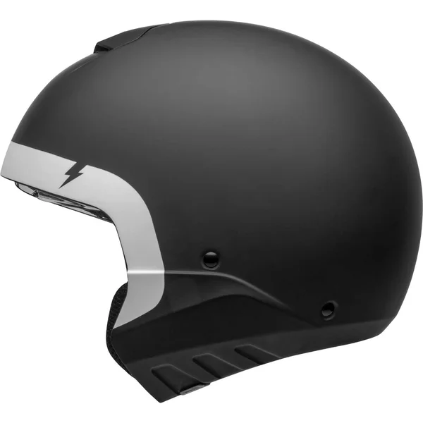 Bell Broozer Cranium Helmet - Matte Black/White - 2XL