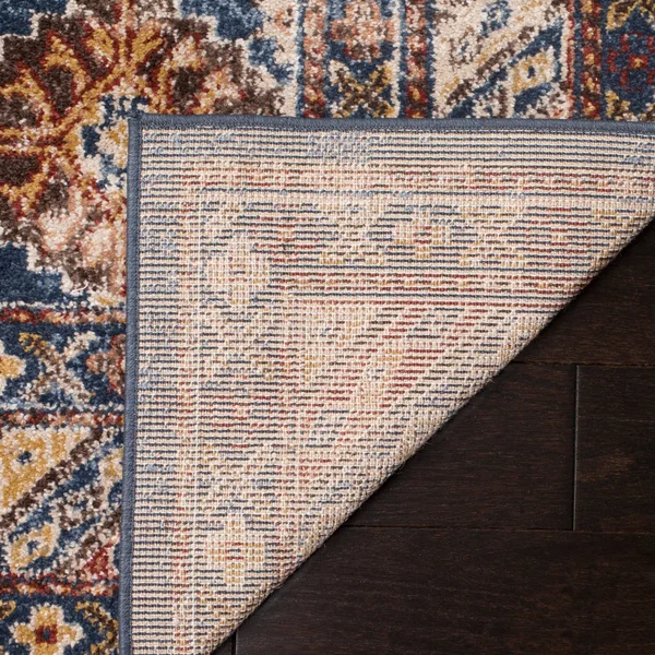 Safavieh Bijar Celie Traditional Distressed Oriental Rug - 6&7x22 x 6&7x22 Square - Brown/Ivory