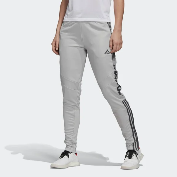 Adidas Women's Tiro Wordmark Training Pants - Medium, Gray