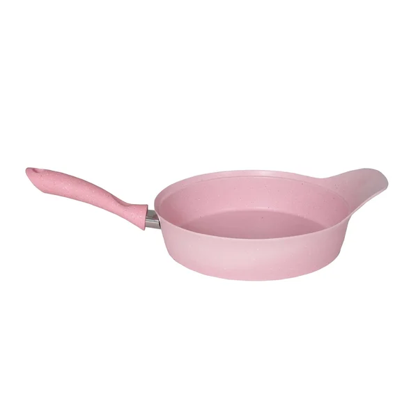 Fiesta Granite Cookware Set - 7 Pcs, Pink - 4 Piece