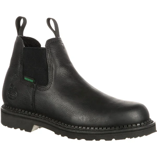 Georgia Boot Men's Giant Waterproof High Romeo Boot - GB00084, Black