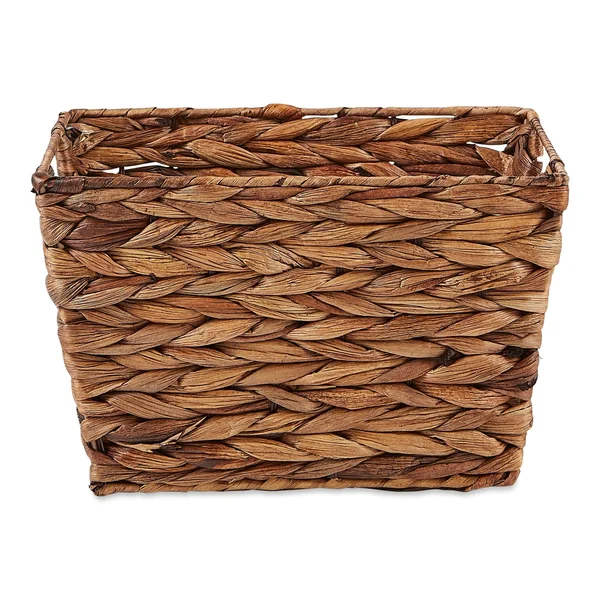 DII Asst Dark Brown Water Hyacinth Basket Set/3