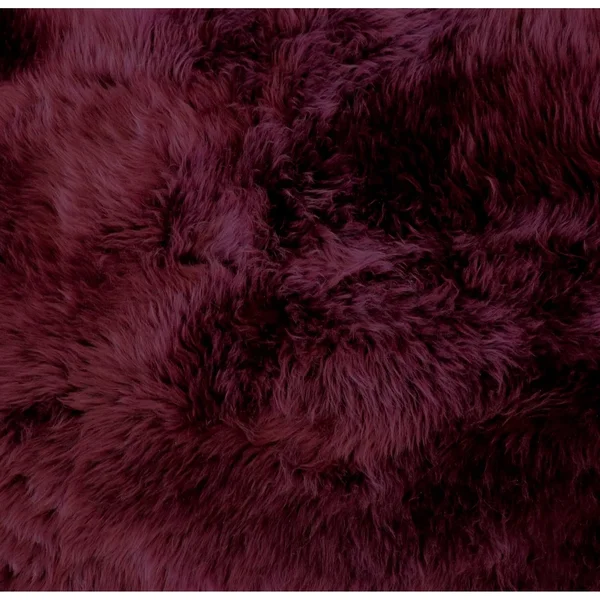 New Zealand Natural Shearling Sheepskin Rug - Big - Green