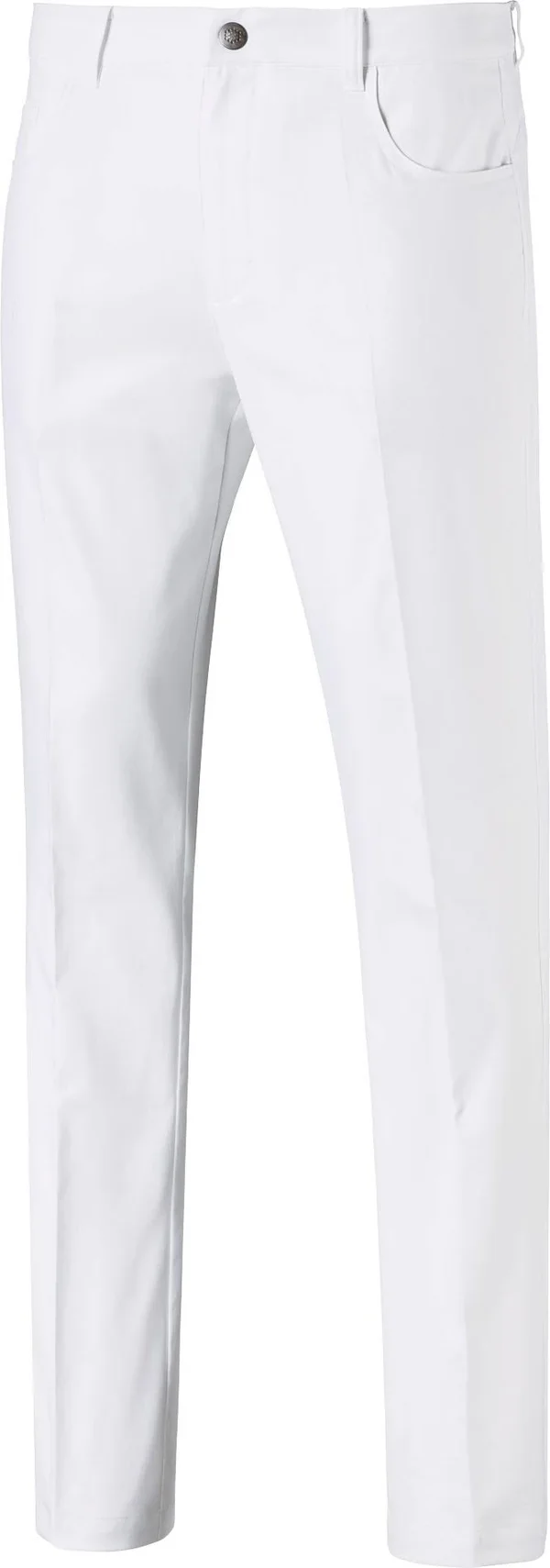 Puma Men's Jackpot 5 Pocket Golf Pants, Size 32, Bright White