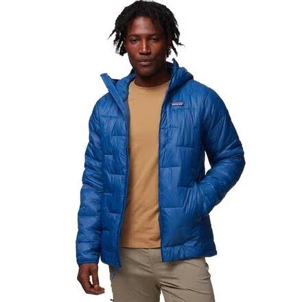 Patagonia Macro Puff Hooded Jacket - Men's Superior Blue, XXL
