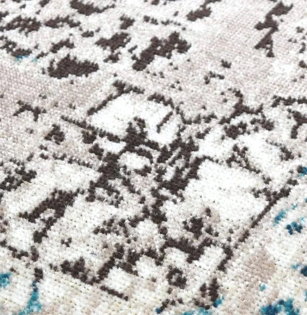 Rugs America Harlow Avalon Teal Blue 5 ft. x 7 ft. Area Rug