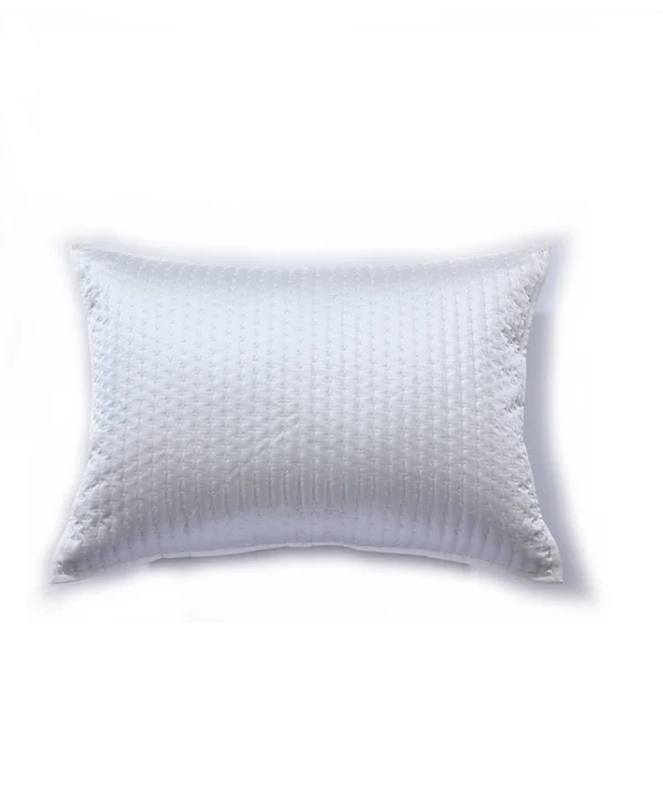 Hotel Collection Hydrangea Velvet Sham, Standard, Created for Macy&s - White