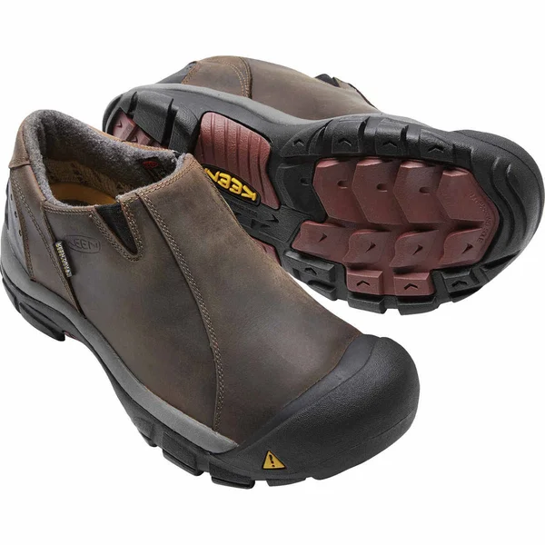 Keen Men's Brixen Low (14 Slate Black/Madder Brown)