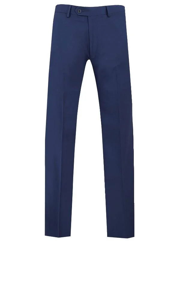 Dobell Dark Blue Suit Pants