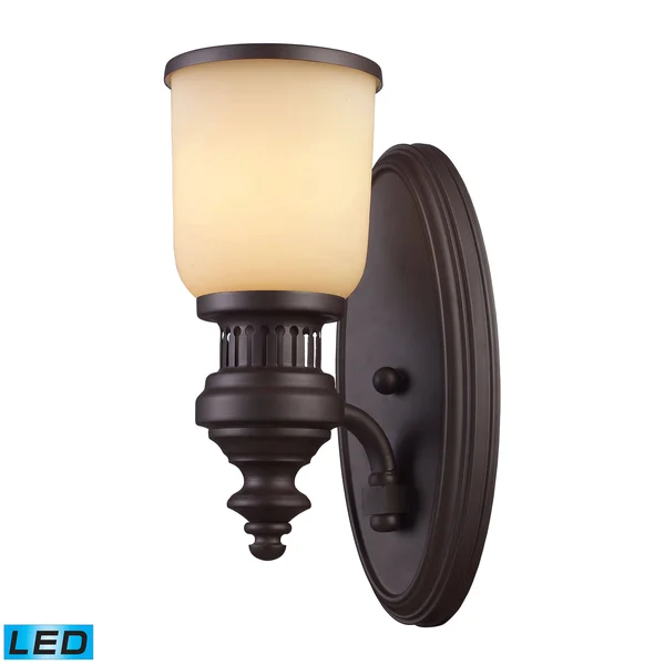 Elk Lighting-Chadwick 1 Light Wall Sconce in Oiled Bronze And-66130-1