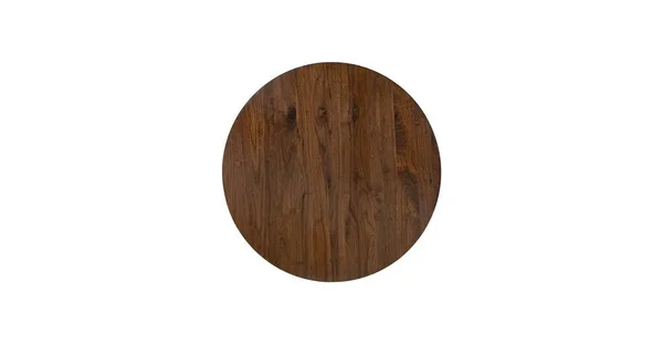 4 Person Round Dining Table - Solid Walnut, Article Sedo Modern Furniture