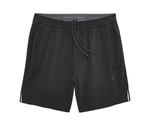 #1 Stratus Active Short - Unlined in True Black - Size: Small, Mack Weldon
